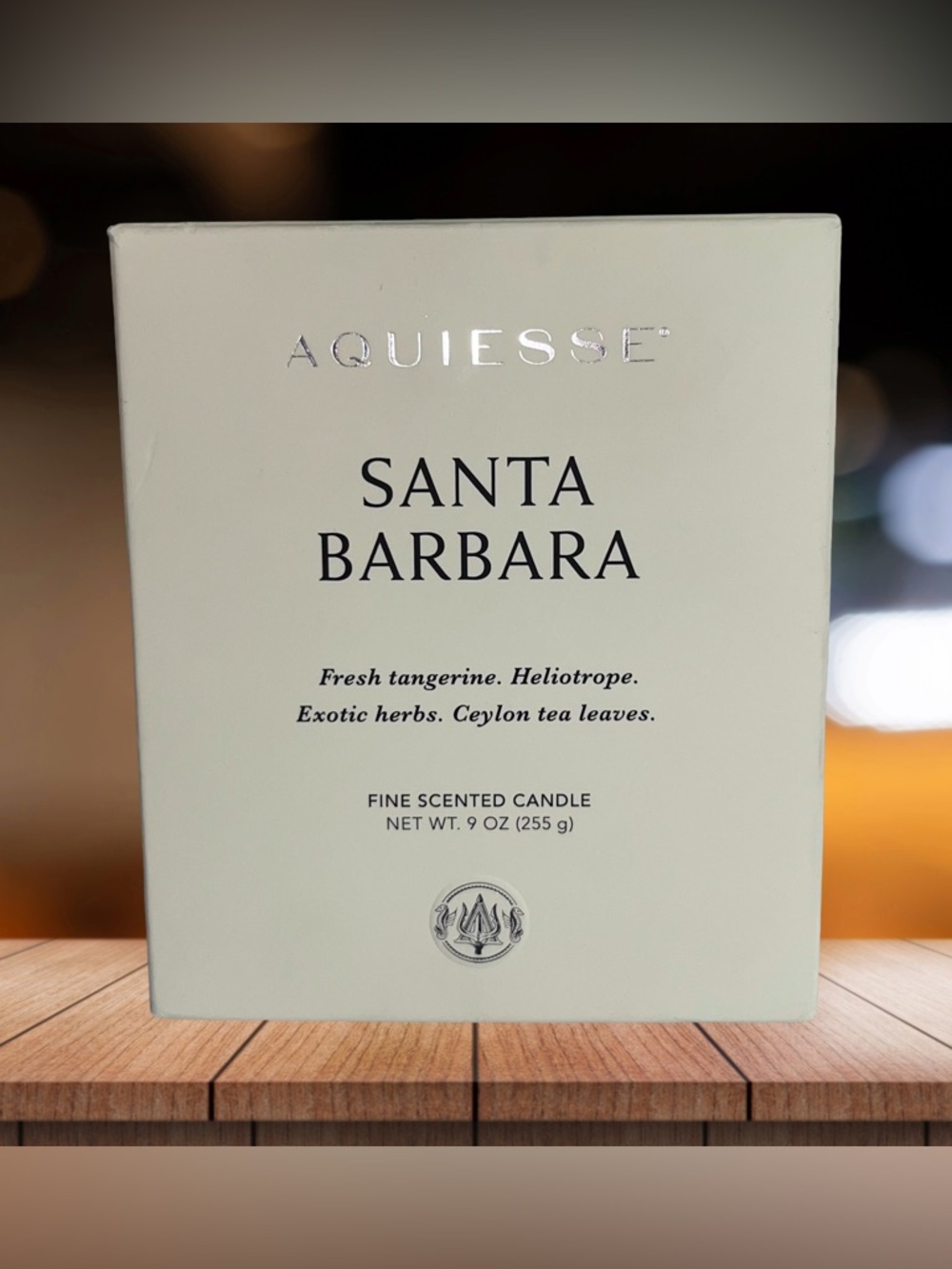 NEW! Aquiesse Santa Barbara Luxury Scented Candle 9oz
